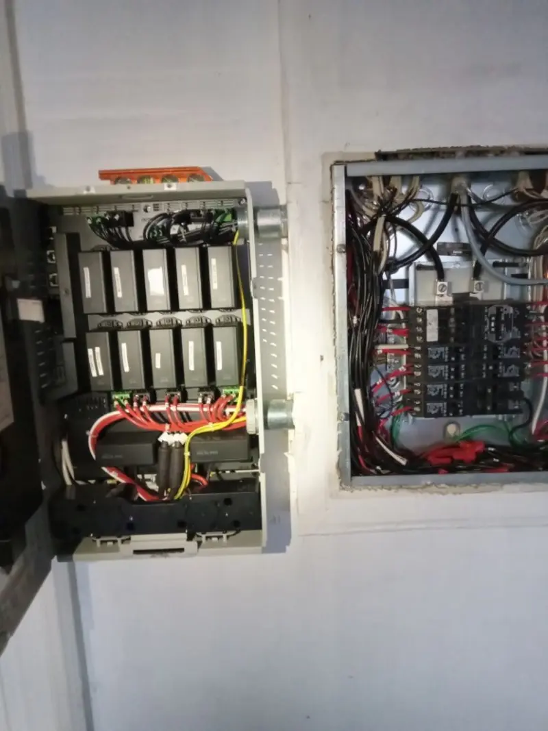 Electrical panel upgrade completed for Ring Doorbell Installation in West Pikeland